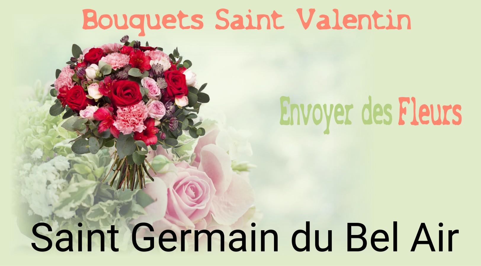 Roses de Saint-Valentin livrées à Saint-Germain-du-Bel-Air
